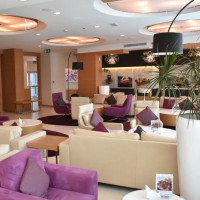 Halwa Lounge Cafe Holiday Inn Alseeb Muscat inside