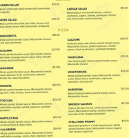 Ciao Italia Nedlands menu