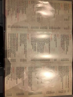 Ayr Hotel menu