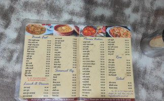 Shri Shyam Dhaba menu