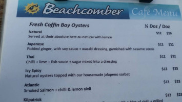 Beachcomber Agencies menu