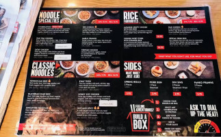 Noodle Box Chirnside Park menu
