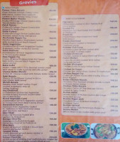 Tandoori Tiruvizha menu