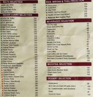 Khana Khazana Cafe menu