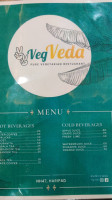 Veg Veda menu