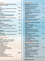 Miami Tavern menu