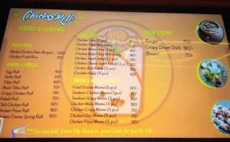 Chick Rolls menu