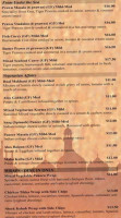 India To You menu