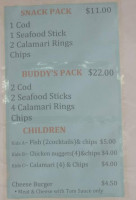 Aj Seafood Cafe menu
