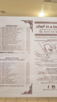 Chef In A Box Asian Cuisine menu