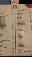 Amritsar Haveli menu