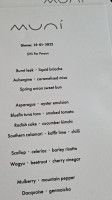 Muni menu