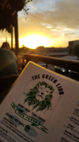 The Green Lion outside