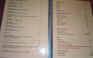 Cafe Maitree menu