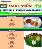 Hallimane Family food