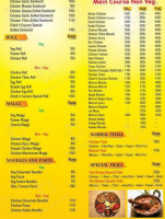 Chick'n Express menu
