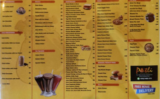 Cafe Potli menu