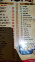 Mezbaan Restaurant menu