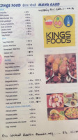 Kings Foods menu