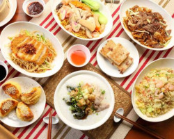 Zuǒ Yé Yé De Gǎng Shì Chá Cān Tīng ài Guó Diàn food