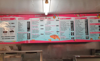 Bennetts Road Seafood menu
