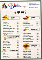 Bhole Bhandari Cafe menu
