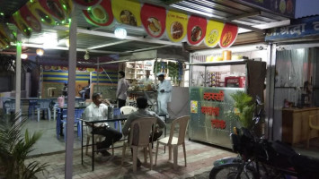 Shraddha Misal And Basundi Chaha outside