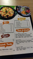Zimidara Dhaba menu