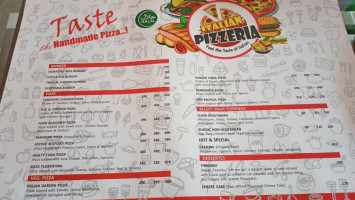 Italian Pizzeria menu