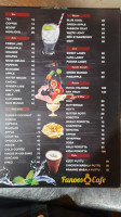 Fanoos Cafe menu