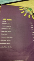 The Wharf menu