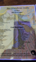 Jim Morrison Cafe menu
