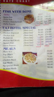Taj menu