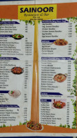 Sainoor Multi Cuisine menu