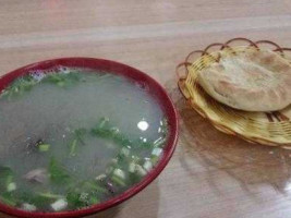 Jì Yóu Zi Lǎo Yā Xuè Fěn Sī Tāng food