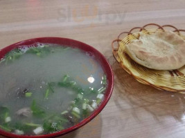 Jì Yóu Zi Lǎo Yā Xuè Fěn Sī Tāng food