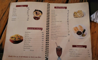 The Garden Cafe Restro Best In By Pass menu