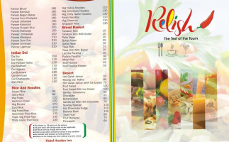 Relish Pure Veg menu