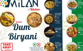Milan Kitchen Dum Biryani food