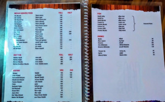 Flavours Restaurant And Bar menu