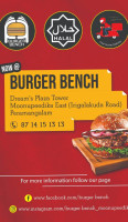 Burger Bench food