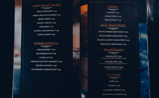 A To Z Jaini's Cafe menu