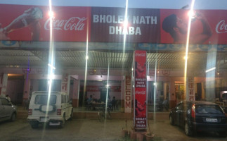 Bholenath Dhaba outside
