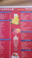 Chillax Bakery, Tambaram Corporation menu