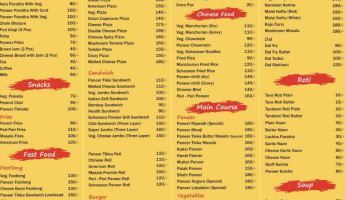 Shree Kalpataru menu