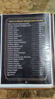Aashiyana Family menu