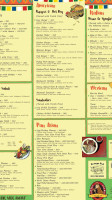 Little Llama Cafe menu