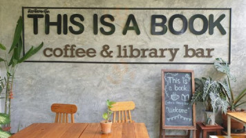 This Is A Book. Coffee Library inside