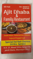Ajit Dhawa And Restorent Dal Bati Churna..specal food