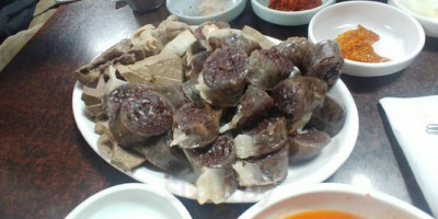 중원순대 food